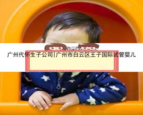 广州代怀生子公司|广州市白云区王子国际试管婴儿
